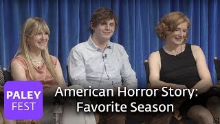 American Horror Story  The Cast on Which Season is Their Favorite [upl. by Bilac]