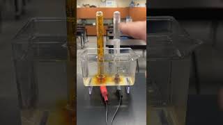 Splitting Water Into The Gases It’s Made Of  Electrolysis [upl. by Ronna]