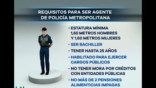 Establecen nuevos requisitos para los aspirantes a la Policía Metropolitano en Guayaquil [upl. by Dnumde674]