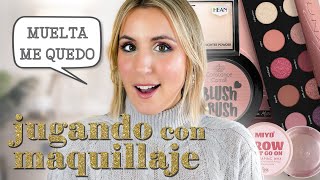 Jugando con maquillaje  Hoy es mi día amigos [upl. by Dinnage]