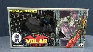 FansProject LER03 VOLAR Convention Exclusive Diaclone Edition [upl. by Hobard577]