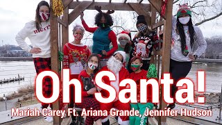 Oh Santa Mariah Carey Ft Ariana Grande Jennifer Hudson  Dance Chakaboom Fitness Choreography [upl. by Zinn]