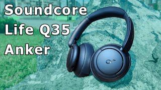 🔥 ОТЛИЧНЫЕ ПОЛНОРАЗМЕРНЫЕ БЕСПРОВОДНЫЕ НАУШНИКИ Soundcore от Anker Life Q35 LDAC ANC CVC ТОПЧИК [upl. by Sevy]