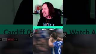 Cardiff 21 Ipswich  Goal REACTIONS [upl. by Gnad]