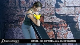 Braccia Workout con Kettlebell [upl. by Chiaki]