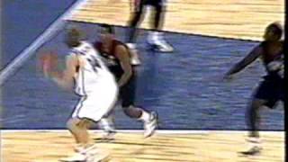 Dirk Nowitzki and1 fadeaway jumper vs USA 2002 [upl. by Mishaan]