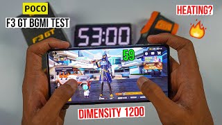 Poco F3 GT Pubg Test with FPS Heating and Battery Test  Dimensity 1200 🔥 [upl. by Renado]