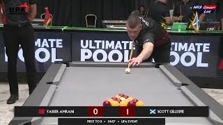 Ultimate Pool Morocco UPA Event YASSER AMRANI VS SCOTT GILLESPIE [upl. by Stock]