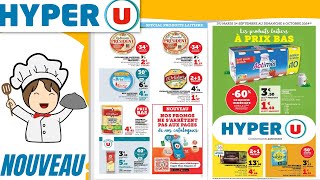 catalogue HYPER U du 24 septembre au 6 octobre 2024 🌞⛔ Arrivage  FRANCE [upl. by Akimat]