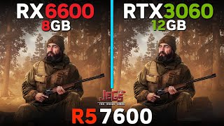 RX 6600 vs RTX 3060 12gb  Ryzen 5 7600  Tested in 15 games [upl. by Anelav819]