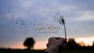 1 HOUR  Ruth B  Dandelions  slowed  reverb [upl. by Htennaj]