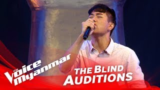 Micky quotMore Than Wordsquot  Blind Audition  The Voice Myanmar 2018 [upl. by Malita173]