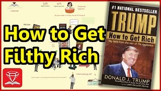 HOW TO GET RICH  DONALD TRUMP ANIMATED BOOK REVIEW [upl. by Dilaw]