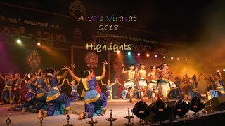 Alvas Virasat  2018 Highlights [upl. by Eek447]