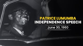 Patrice Lumumbas Speech That Angered The West  Kinshasa 1960 [upl. by Llehsyt]