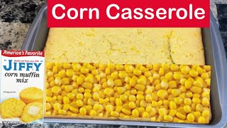 Corn Casserole Recipe  Jiffy mix recipes [upl. by Gillie337]