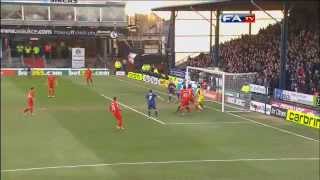 Oldham 32 Liverpool  Goals and Highlights  The FA Cup 4th Round 2013 [upl. by Annaicul]