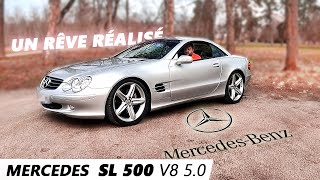 Il réalise son Rêve d’enfance en s’achetant une Mercedes SL 500 V8 Atmo [upl. by Darya]