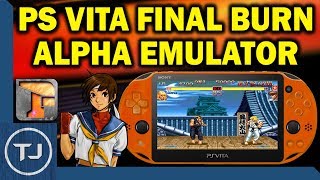 PS Vita Final Burn Alpha Emulator [upl. by Idnahc]