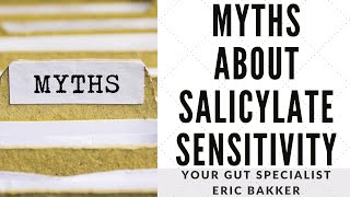 Myths About Salicylate Sensitivity [upl. by Esther]