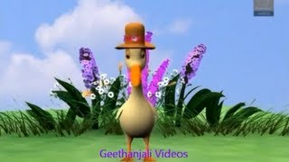 Goosey Goosey Gander With Lyrics  Nursery Rhymes for Children [upl. by Corney]