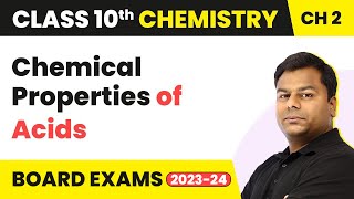 Chemical Properties of Acids  Acid Bases and Salts  Class 10 Chemistry [upl. by Wooldridge]