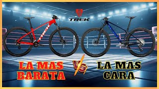 La MTB MAS BARATA vs LA MAS CARA DE TREK  BATALLA EPICA [upl. by Farlay]