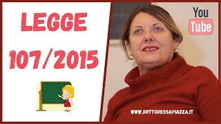 Concorso Scuola 2020  Legge 1072015 [upl. by Irami]