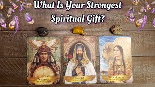 🔮👽 What Is Your Strongest Spiritual Gift 🔮👽💚 Pick A Card Reading [upl. by Rudyard936]