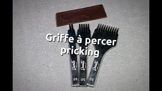 Griffe à percer pricking pointselliercom [upl. by Assenyl]