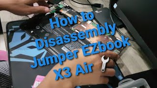 EZbook X3 Air Disassembly [upl. by Noreg]