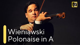 WIENIAWSKI Polonaise Brillante in A Major  Antal Zalai violin 🎵 classical music [upl. by Anav]