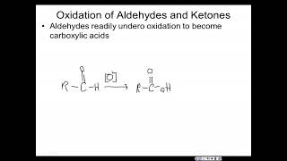 Oxidation and Reduction of Aldehydes and Ketones [upl. by Nauqel815]