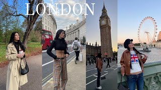 LONDON VLOG ❖ morning walks in Hyde Park Soho Harrods Afternoon Tea Big Ben London Eye amp Pubs [upl. by Miksen458]