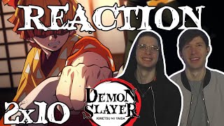 Demon Slayer 2x10 quotWhat Are Youquot Entertainment District REACTION [upl. by Clayborn]