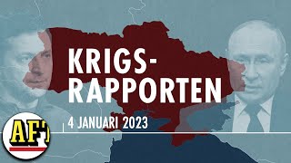 Krigsrapporten 4 januari Upptrappning av ryska attacker [upl. by Nirre]