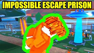 CAN I ESCAPE the IMPOSSIBLE PRISON ft TankFish69  Roblox Jailbreak [upl. by Namyaw44]