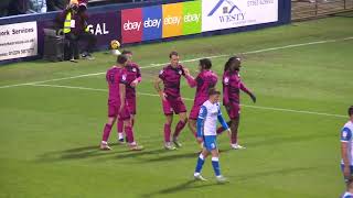 Match Highlights Barrow AFC 12 Forest Green Rovers [upl. by Nolra]