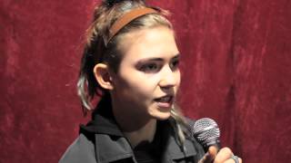 Grimes Interview February 2012 [upl. by Ellerey]