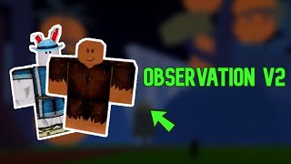 How to get Observation V2Ken Haki V2 in Blox Fruits All Fruits Location [upl. by Nerhtak]