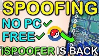 Pokemon GO Spoofing iOS for FREE and NO PC ✅ iSpoofer Pokemon Go Spoofer iOS is BACK in 2023 [upl. by Einneg153]