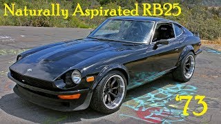 Datsun 240z RB25DE Hill Climb Walk Around NA Sound [upl. by Ylellan198]