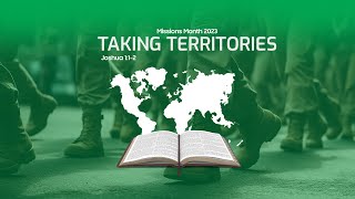 TAKING TERRITORIES I SUNDAY WORSHIP SERVICE I  OCTOBER 01 2023 [upl. by Inaj]