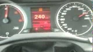 Audi A4 20 TDI 140cv Top Speed [upl. by Silrak743]