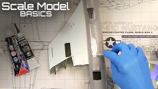 FineScale Modeler How to fill gaps and seams with putty on plastic scale models [upl. by Wina]