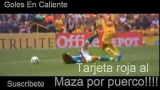 Expulsión del Maza Rodriguez en la Final América vs León [upl. by Jr]