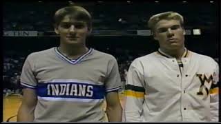 1990 Owatonna Indians vs Mounds View Mustangs 1AA State Basketball Quarterfinals [upl. by Immac]