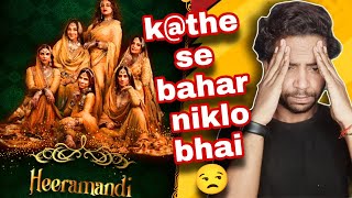 heeramandi series review 😦  kthe se bahar niklo bhai please review nhi rost episode 2 [upl. by Ilera]