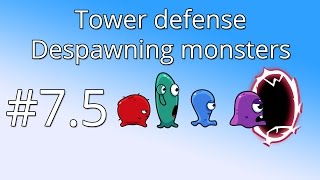 75 Unity Tower defense tutorial  Despawning monsters [upl. by Ahsikam]