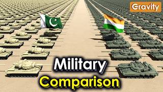 India Vs Pakistan Military Power 2024 [upl. by Nodnalb823]